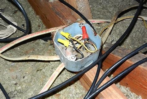 add junction box in attic|are junction boxes legal.